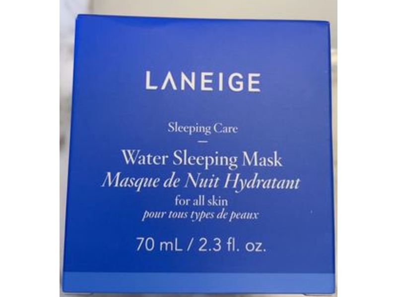 Laneige Water Sleeping Mask, Sleeping Care, 2.3 fl oz/70 mL