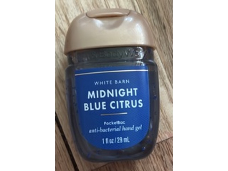 White Barn Midnight Blue Citrus Anti-Bacterial Hand Gel, 1 fl oz/29 mL