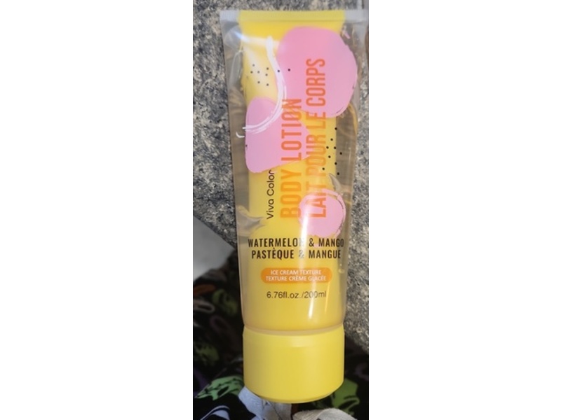 Viva Color Body Lotion, Watermelon & Mango, 6.76 fl oz/200 mL