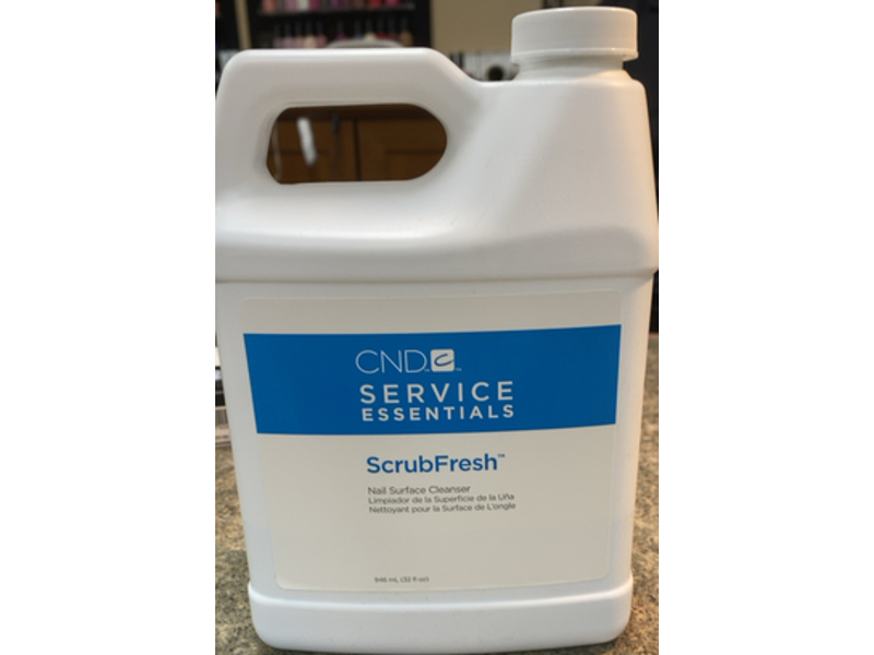 CND Service Essentials Scrub Fresh Nail Surface Cleanser, 32 fl oz/946 mL