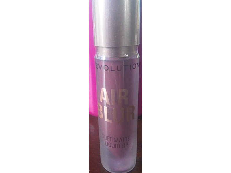 Revolution Air Blur Soft Matte Liquid Lipstick, Black Cherry, 0.11 fl oz/3.5 mL