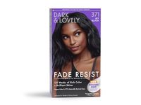 SoftSheen-Carson Dark & Lovely Fade Resist Permanent Hair Color, 371 Jet Black, 1 Application - Image 2