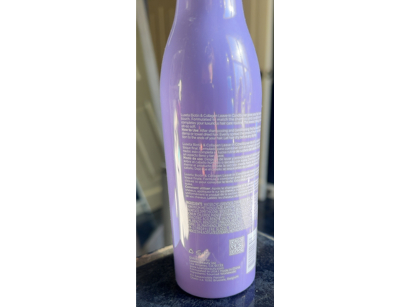 Luseta Biotin & Collagen Leave In Conditioner, 8.5 fl oz/251 mL