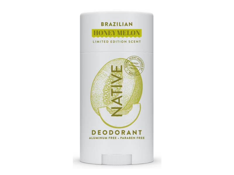 Native Limited Edition Scent Deodorant, Honey Melon, 2.65 oz/75 g