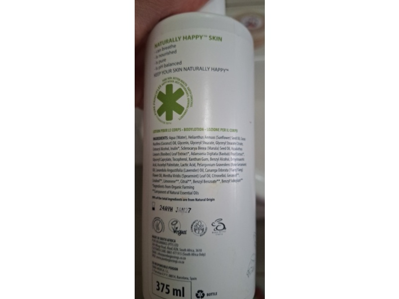 Pure Beginnings Organic Care I Am Quiet Body Lotion, Marula + Rose Geranium, 375 mL