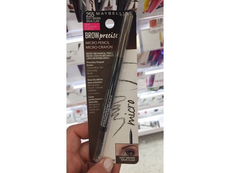 Maybelline Brow Precise Micro Pencil, Soft Brown, 0.002 ounce