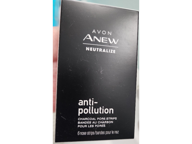 Avon Anew Anti-Pollution Charcoal Pore Strips, 6 Count