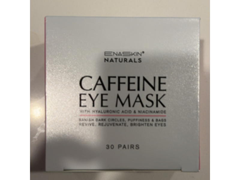 Enaskin Naturals Caffeine Eye Mask, 30 Pairs