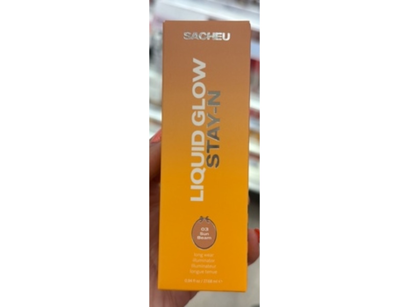Sacheu Liquid Glow STAY-N lluminator, Sun Beam, 0.94 fl oz/27.68 mL
