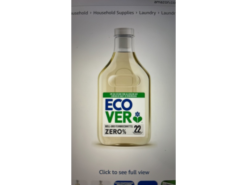 Ecover Non-Bio Wool & Silk Laundry Detergent, 22 Loads, 1L