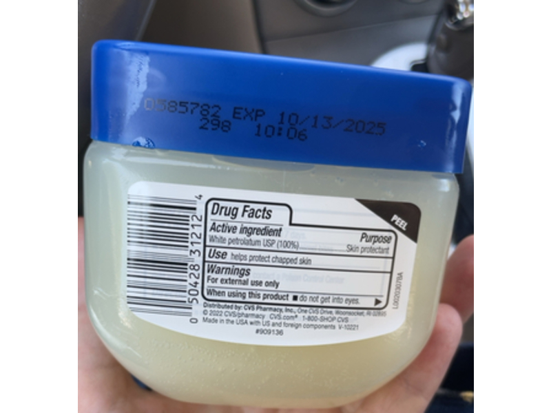 CVS Health Pure Petroleum Jelly, 7.5 oz/212 g