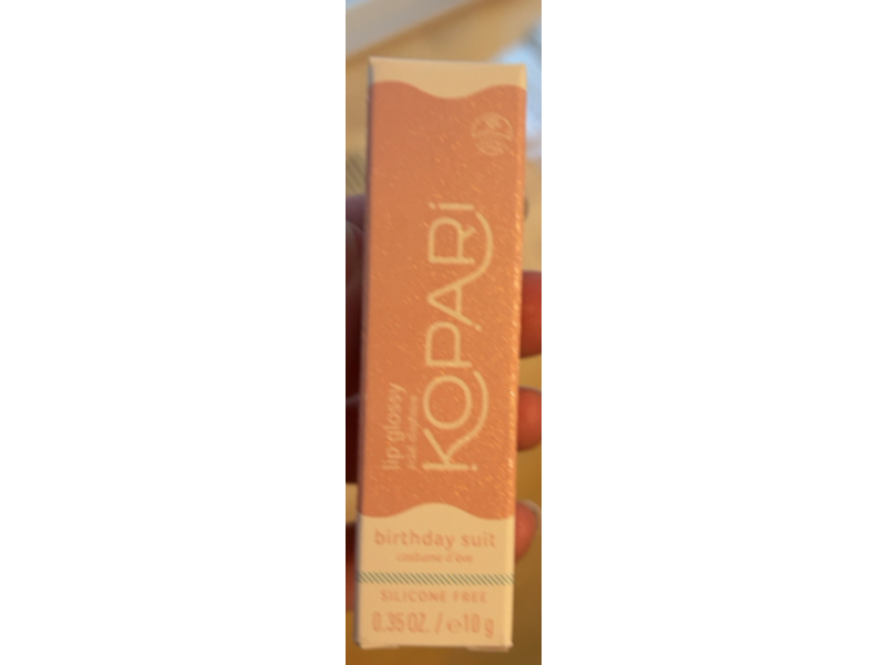 Kopari Lip Glossy, Birthday Suit, 0.35 oz/10 g