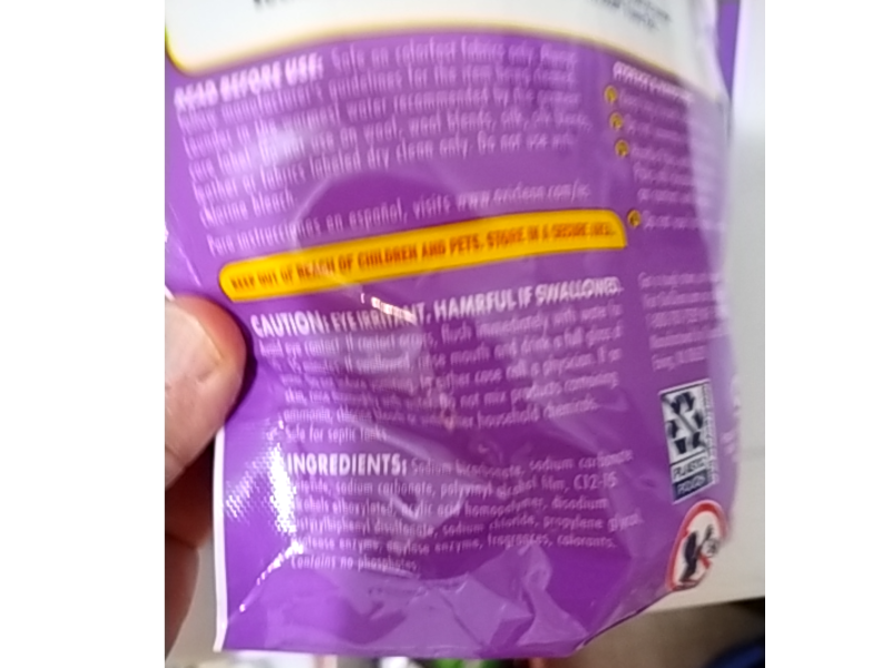 Oxi Clean Laundry Odor & Stain Remover, Odor Blasters, 21.1 oz/600 g, 24 Count