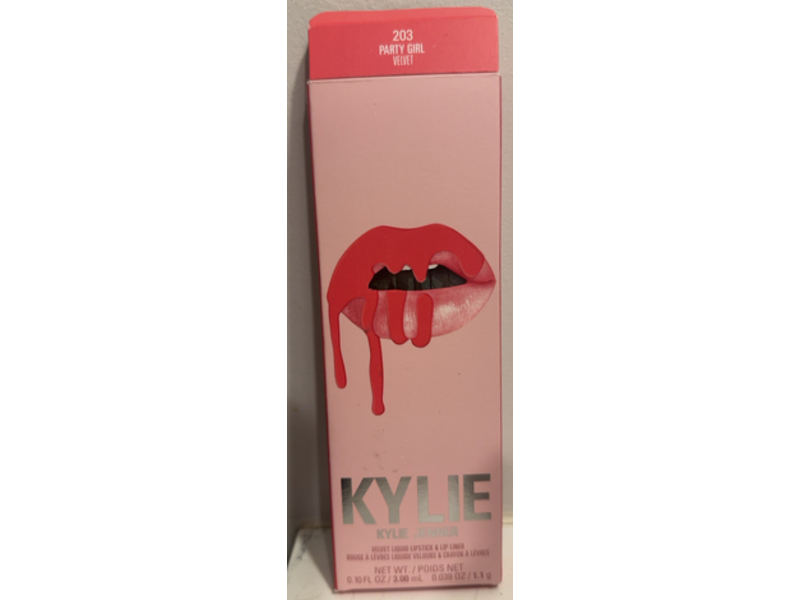 Kylie Cosmetics Velvet Liquid Lipstick & Lip Liner Kit, 203 Party Girl