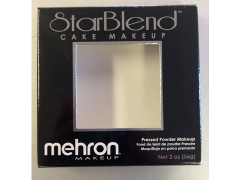 Mehron Starblend Cake Pressed Powder Makeup, 2 oz/56 g