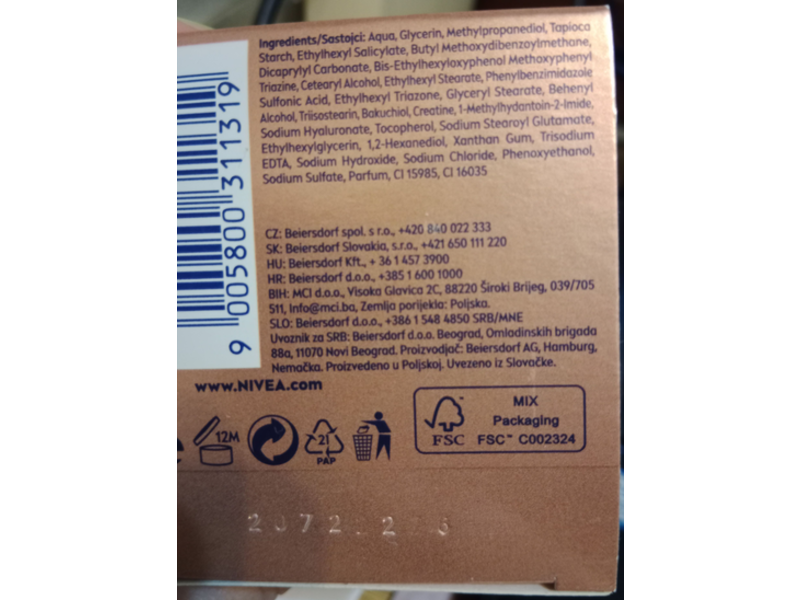 Nivea Expert Lift Cellular Advanced Anti Age Day Care, SPF 30