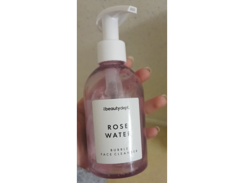 The Beauty Dept Bubble Face Cleanser, Rose Water, 200 mL