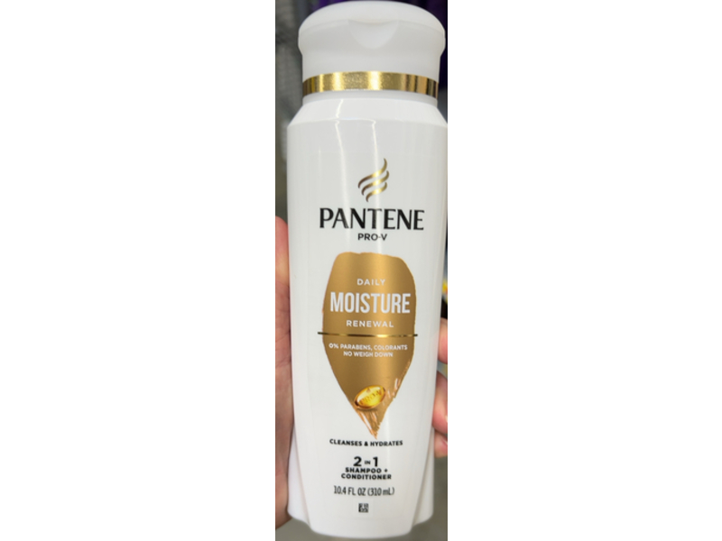 Pantene Pro-V Daily Moisture Renewal 2-in-1 Shampoo & Conditioner, 10.4 fl oz/310 mL