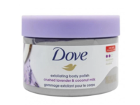 Dove Exfoliating Body Polish, Crushed Lavender & Coconut Milk, 10.5 oz/298 g - thumbnail 1