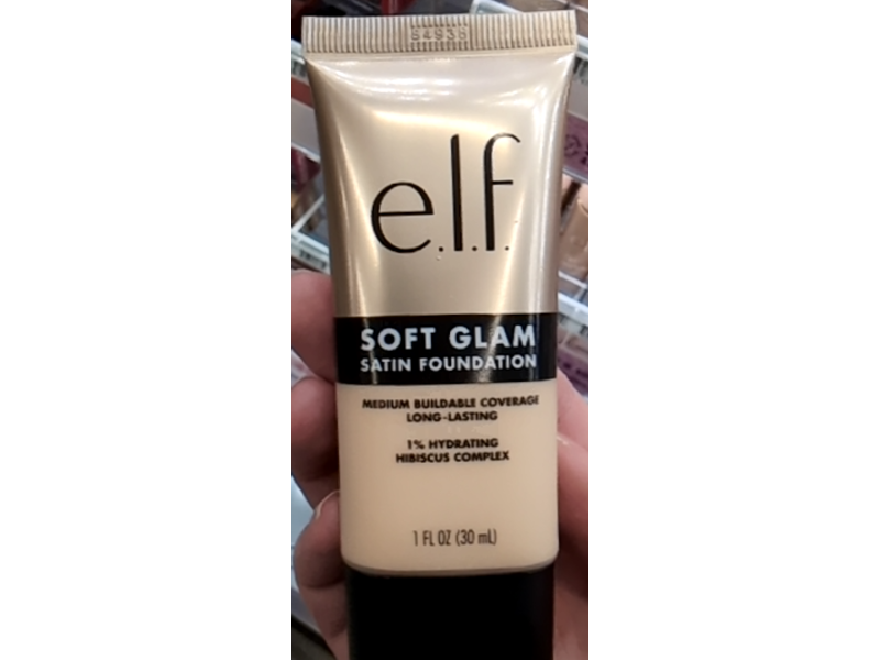 e.l.f. Soft Glam Satin Foundation,13 Fair Neutral, 1 fl oz/30 mL