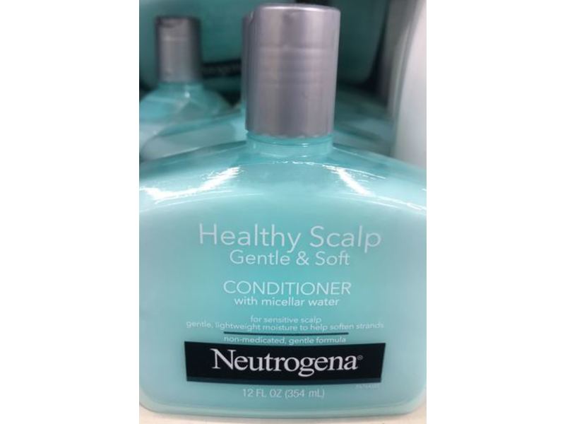 Neutrogena Healthy Scalp Gentle & Soft Conditioner, Micellar Water, Gentle & Soft, 12 fl oz/354 mL