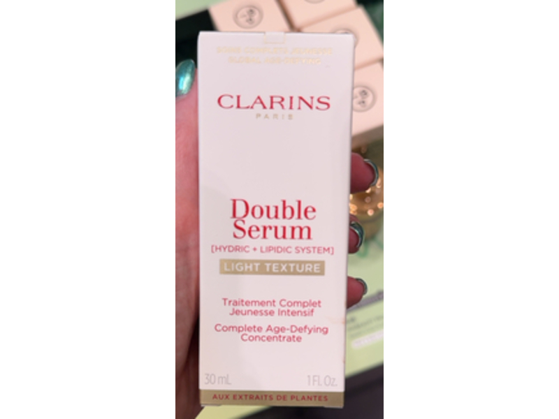 Clarins Light Texture Double Serum, 1 fl oz/30 mL