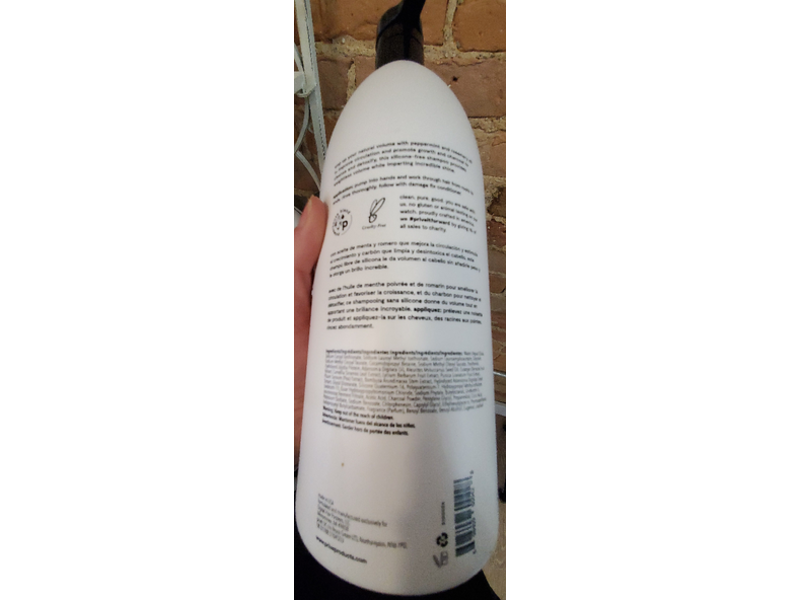 Prive Amp Up Shampoo, 33.8 fl oz/1000 mL