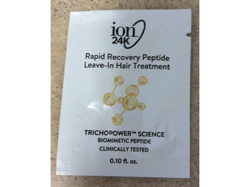 Ion 24K Rapid Recovery Leave-In Hair Treatment, 0.10 fl oz