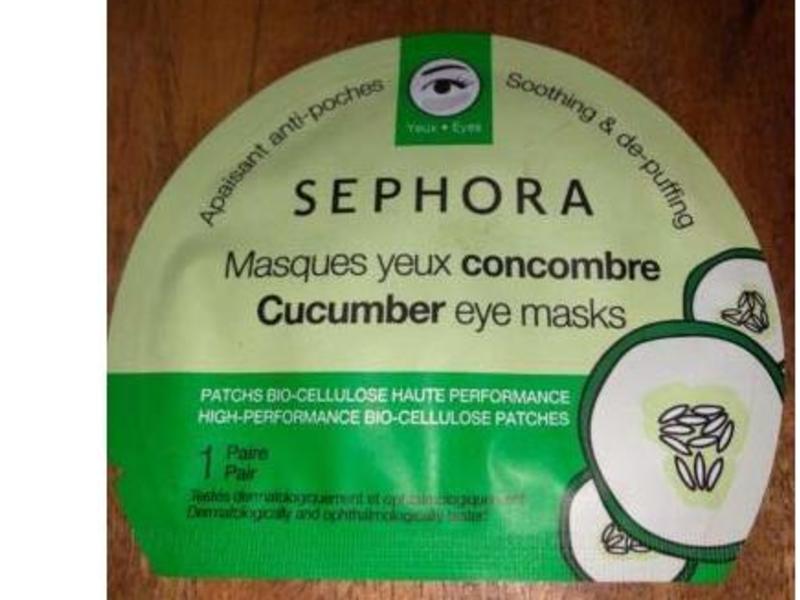 Sephora Collection Cucumber Eye Mask, 1 Pair