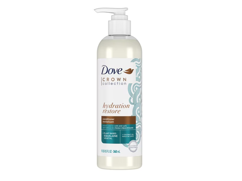Dove Amplified Textures Shampoo, 11.5 fl oz/340 mL