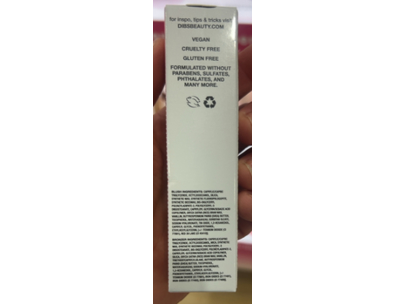 dibs. Glow Tour Duo, Shimmering Blush + Contour, Pink Cosmos, 0.34 oz/9.4 g