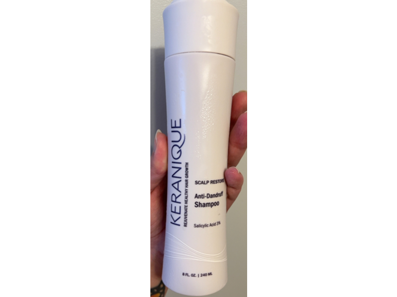 Keranique Anti dandruff Shampoo, Salicylic Acid 3 %, 8 fl oz/240 mL