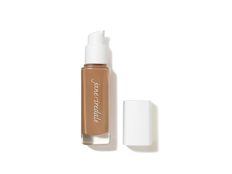 Jane Iredale Skintuition Radiance-Boosting Liquid Foundation, 44 Medium, SPF 30, 1 fl oz/30 mL