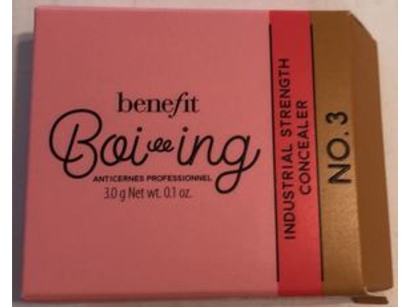 Benefit Boi ing Industrial Strength Concealer, 3 Medium, 0.1 oz / 3g