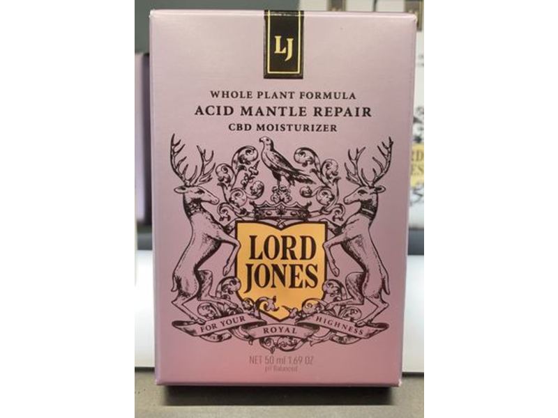 Lord Jones Whole Plant Formula Acid Mantle Repair CBD Moisturizer, 1.69 oz/50 ml