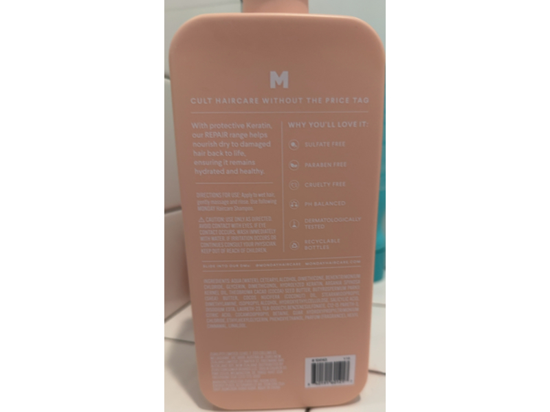 Monday Haircare Repair Conditioner, 12 fl oz/354 mL