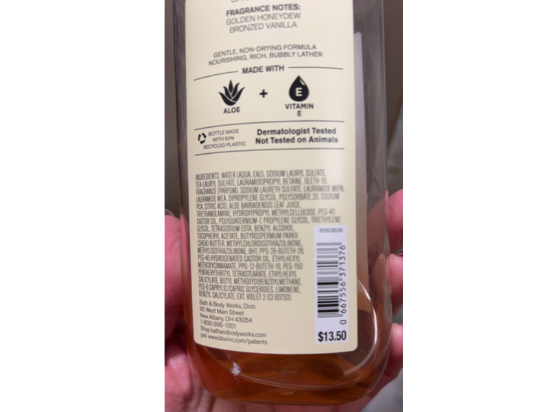 Bath & Body Works Summer Melody Shower Gel, Aloe + Vitamin E, 10 fl oz/295 mL