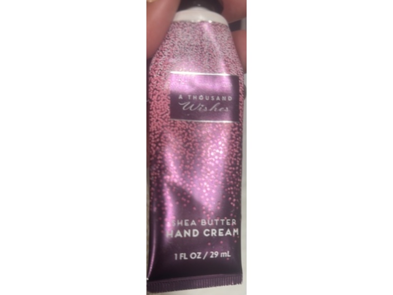 Bath & Body Works Shea Butter Hand Cream, A Thousand Wishes, 1 fl oz/ 29 mL