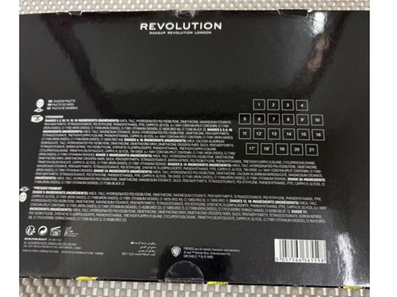 Revolution X Friends Eyeshadow Palette, 0.04 oz/1.2 g