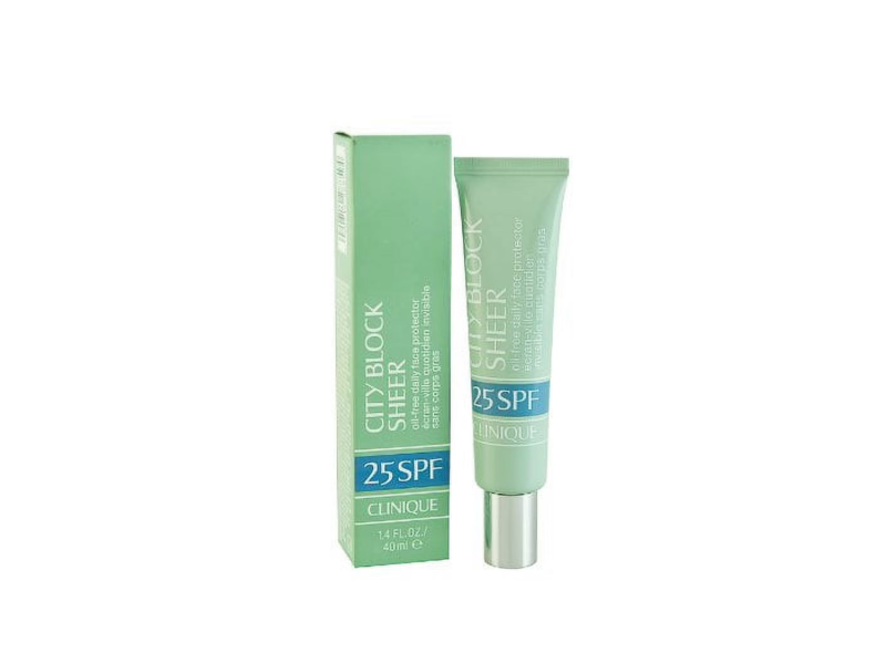Clinique City Block Oil Free Daily Face Protector, SPF 25, 1.4 fl oz/40 mL