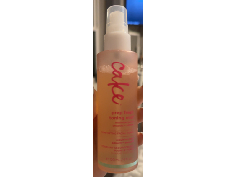 Cake Prep Fresh Facial Toning Mist, 4 fl oz/120 mL