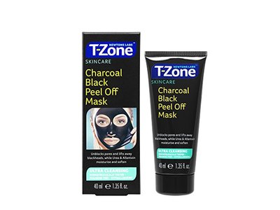 T-Zone Charcoal Black Peel Off Mask, 40 mL
