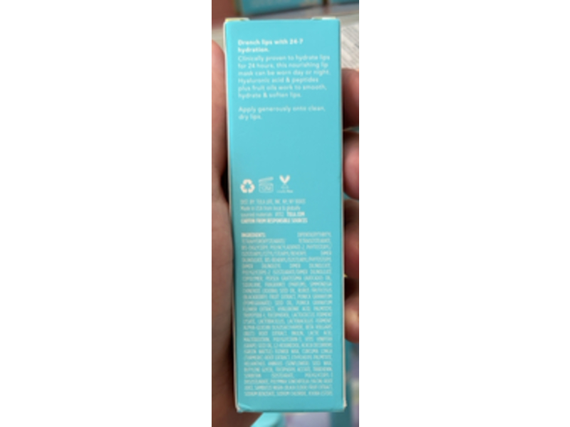 Tula Balanced Skin Care Moisture Day & Night Peptide Lip Mask, 0.28 oz/8 g