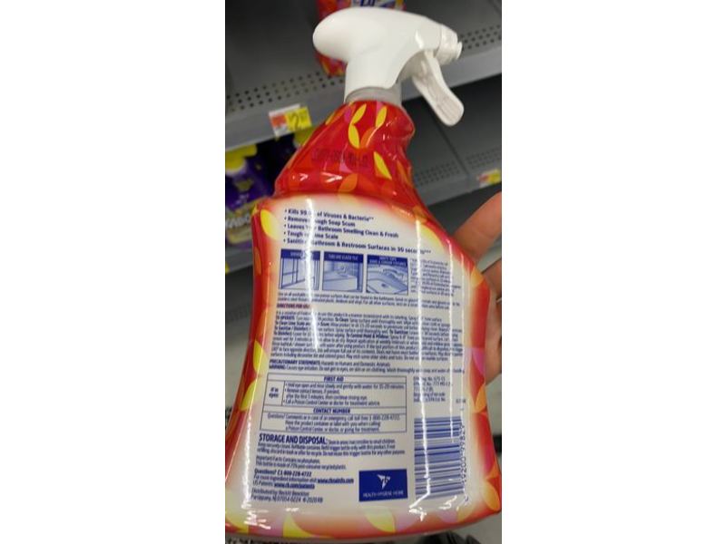 Lysol Bathroom Foamer, Mango & Hibiscus Scent, 32 fl oz/946 mL