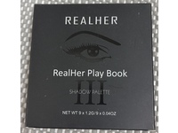 RealHer Play Book Shadow Palette, III, 0.04 oz/1.2 g - thumbnail 2
