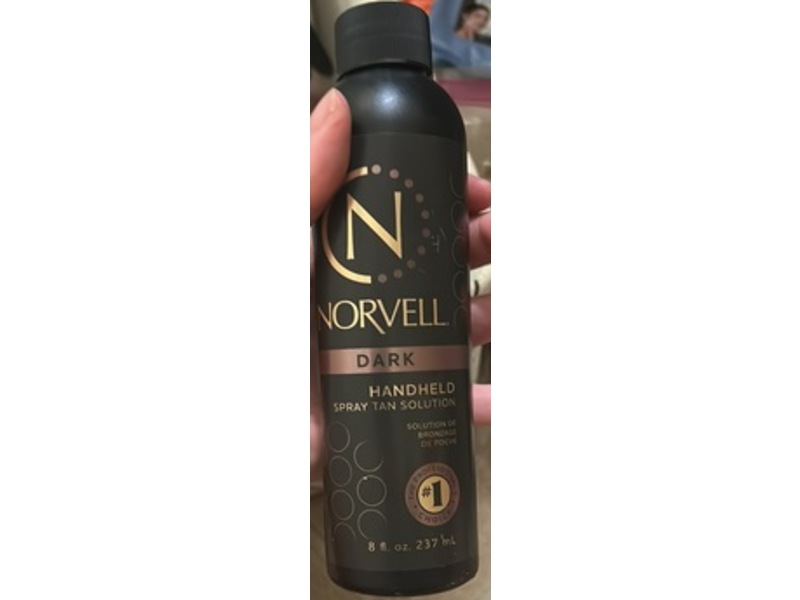 Norvell Handheld Spray Tan Solution, Dark, 8 fl oz/237 mL