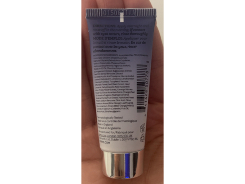 Elemis Plumping Pillow Facial Hydrating Sleep Mask, Peptide⁴, 0.5 fl oz/15 mL