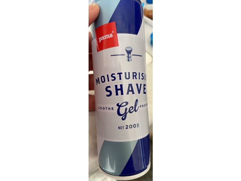 Pams Moisturising Shave Gel, 200 g