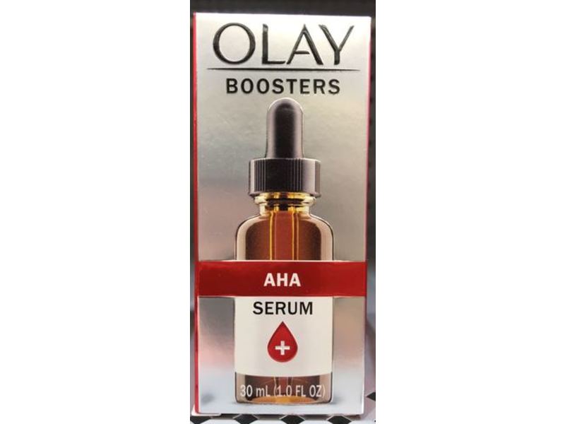 Olay Boosters AHA Brightening Serum, 1.0 fl oz/30 mL