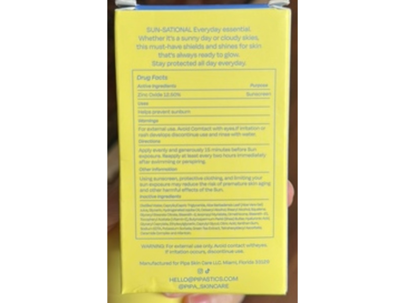Pipa Sun-Sational Mineral Sunscreen, SPF 30, 1.69 oz/50 mL